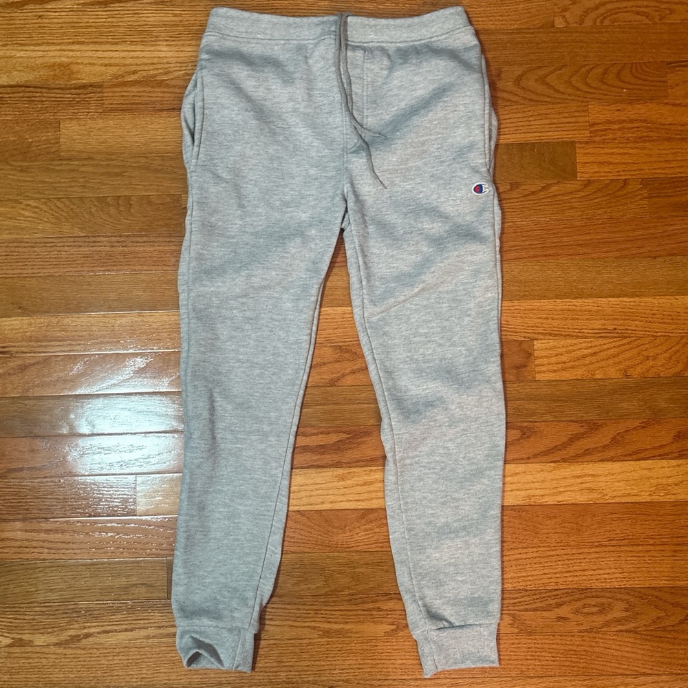Champion Gray Sweatpants Relaxed Fit Joggers